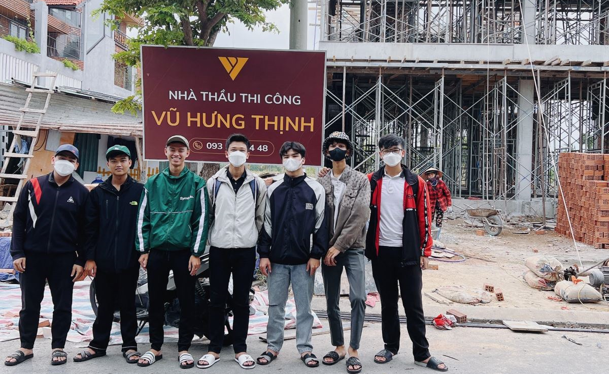 Sinh viên ngành Xây Dựng Dân Dụng & Công Nghiệp CSU tham gia Thực tập Nhận thức 